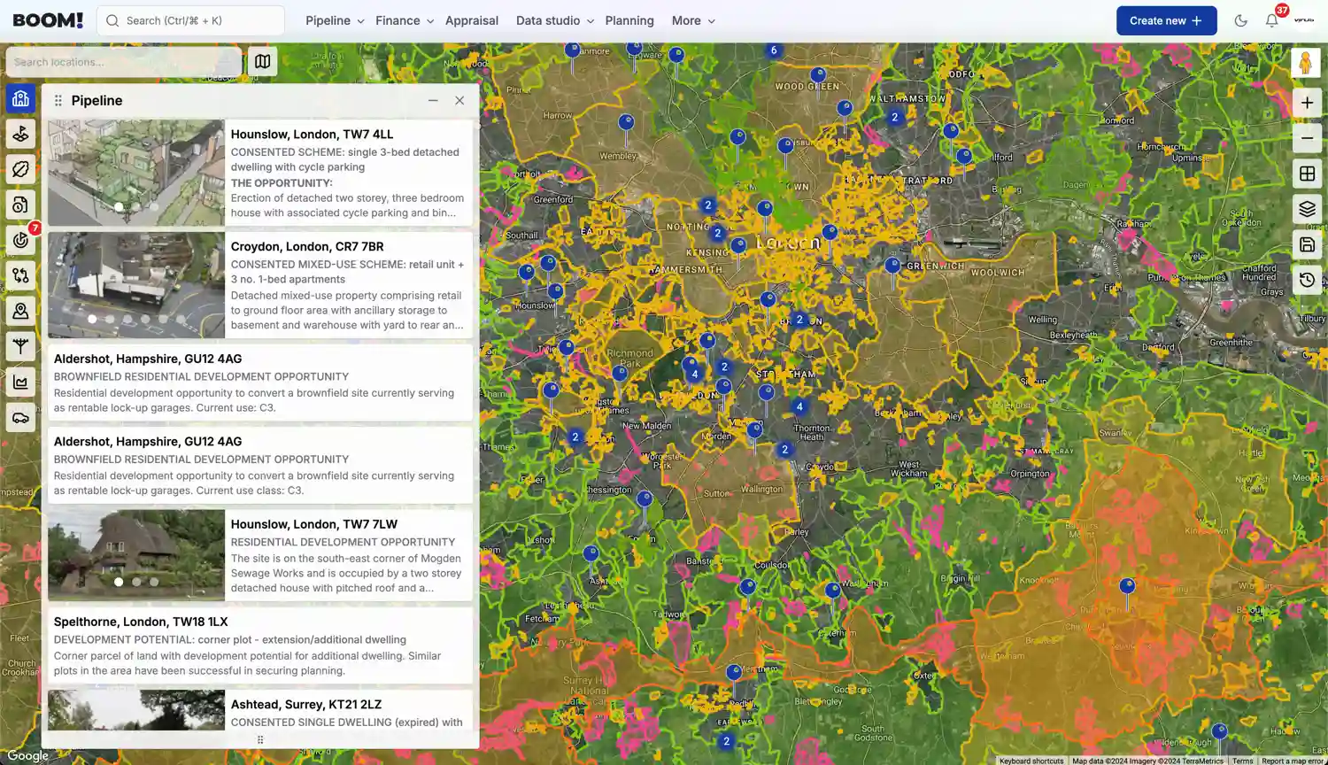 BOOM! Pipeline screenshot light